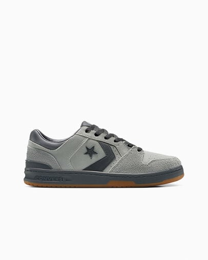 CL98 Suede Classic Grey/Dark Matter, Outer Side View