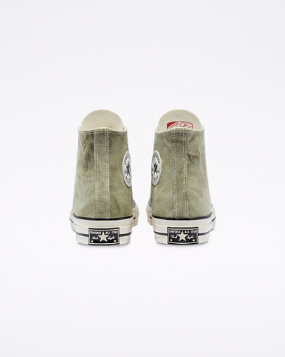 Chuck 70 Summer Daze Light Field Surplus/Egret, Heel View