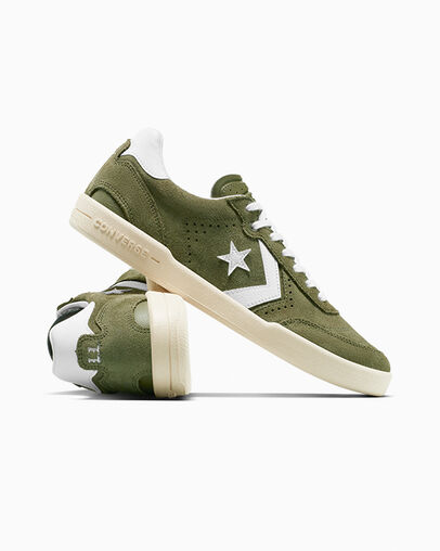 CONS Louie Lopez Pro 2 Suede Utility/White/Natural Ivory, Detail Angle View