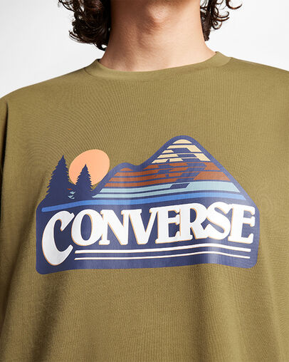 All Star Mountain Graphic T-Shirt Cosmic Turtle, Detail View