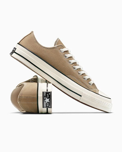 Chuck 70 Vintage Canvas Swamp Green/Aigrette/Noir, Detail Angle View