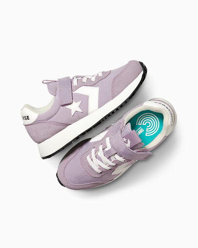 Converse Omega Trainer Easy-On Altitude Lilac/Vintage White, Angled View