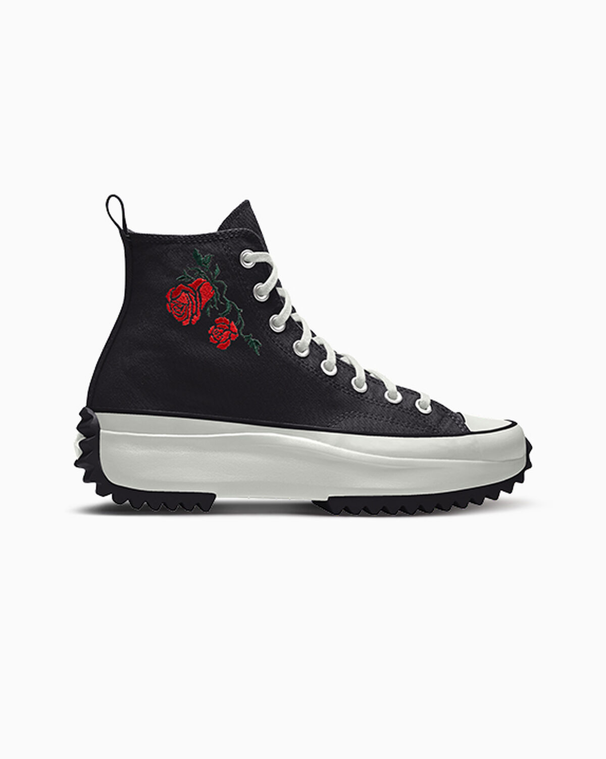 Custom Run Star Hike Platform Embroidery By You - A07991CHO23_black_rose_GR