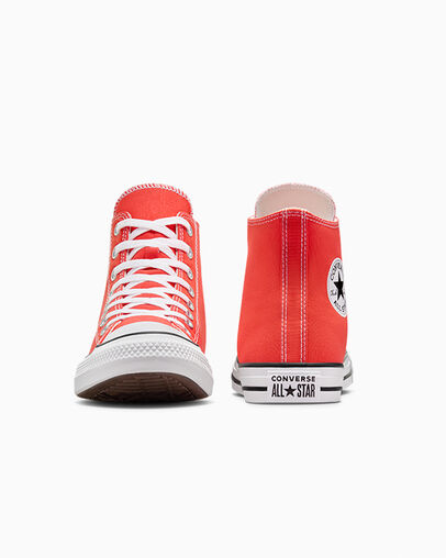 Chuck Taylor All Star Rojo bermell&oacute;n, Heel View