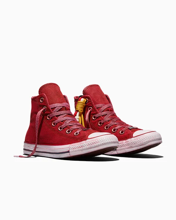 Chuck Taylor All Star Patriotic Country Red Dyed