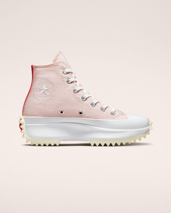 converse pink platform high top