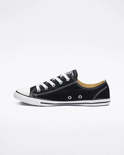 Chuck Taylor All Star Dainty Low Top Black, Inner Side View