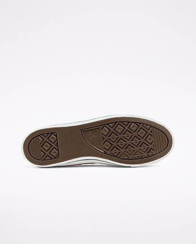 Ballet Lace Chuck Taylor All Star Slip Wei&szlig;/Garnet/Navy, Outsole View