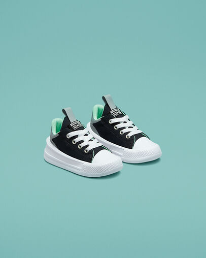 Chuck Taylor All Star Ultra Black/Ash Stone/Prism Green, Angled View