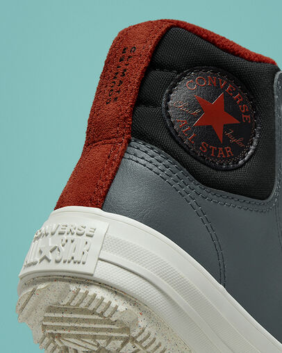 Chuck Taylor All Star Berkshire Boot Counter Climate Iron Grey/Zwart/Rugged Orange, Detail Angle View