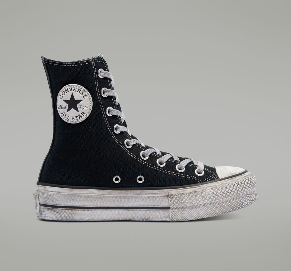 Nuevo Chuck Taylor All Star Platform Smoked Canvas High Top Compra
