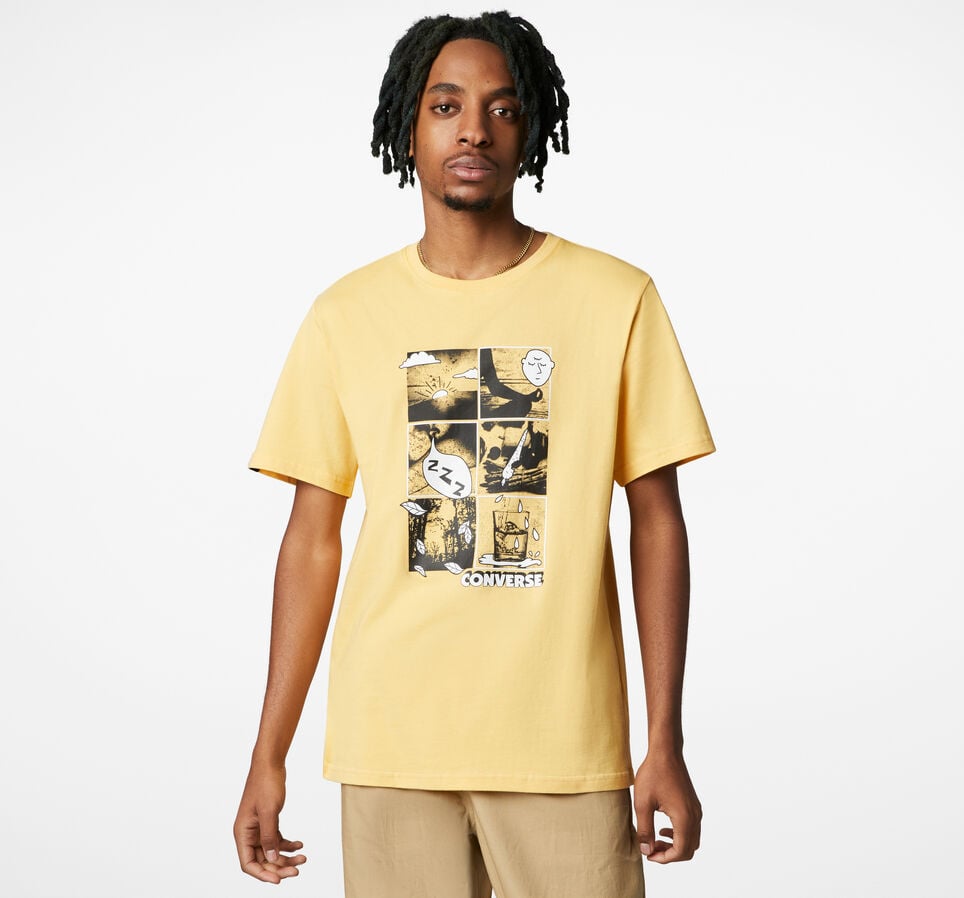 Comic Graphic T-Shirt Cyber Mango