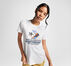 Star Chevron Mountain Graphic T-Shirt Blanc