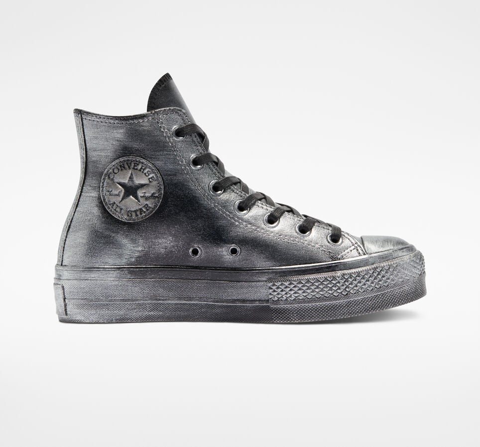 Chuck Taylor All Star Lift Platform Waxed Metal