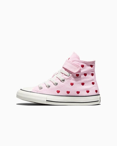 Chuck Taylor All Star Easy-On Valentine's Day New Found Bloom Pink/Vintage White/Black, Inner Side View