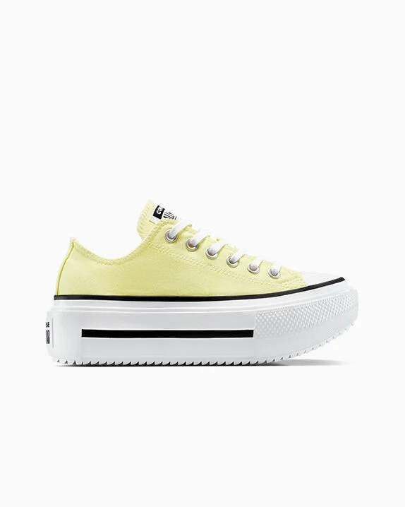 Chuck Taylor All Star Lift Double Stack Platform Canvas Lemon Slushy/White/Black