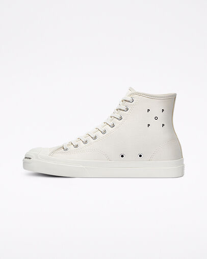 CONS x POP Trading Company x Miffy JP Pro Egret/Black/Egret, Inner Side View