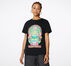 Nature Party Grafik-T-Shirt Converse Black