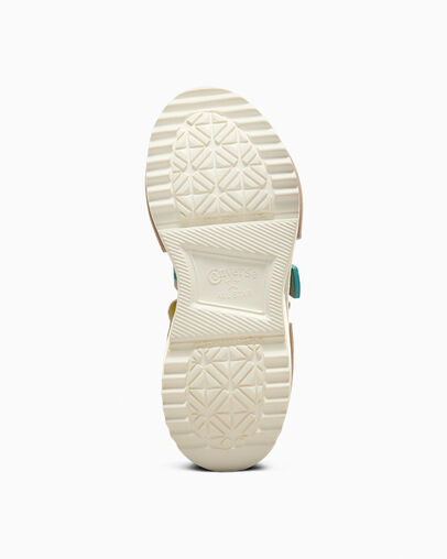 Run Star Utility Sandal CX Easy On Beige granola/Jaune c&eacute;drat, Outsole View