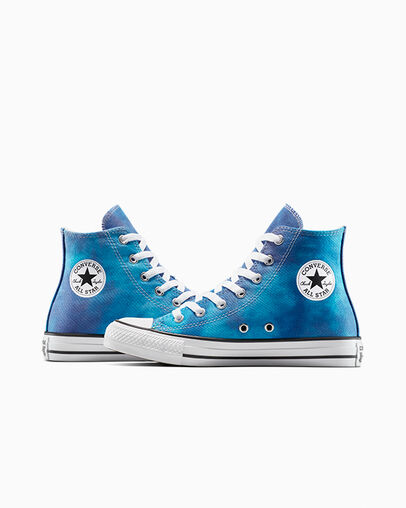 Chuck Taylor All Star Color Splash Gnarly Blue/Blau/Wei&szlig;, Detail Angle View