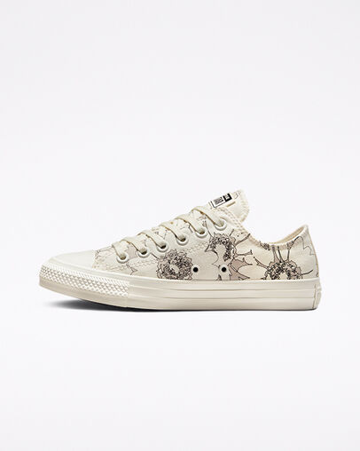 Chuck Taylor All Star Crafted Florals Egret/Desert Sand/Egret, Inner Side View
