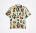 Plant Print Resort Shirt Desert Sand Cactus Multi