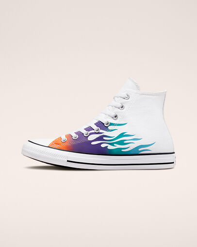 Chuck Taylor All Star Archive Prints White/Baltic Blue/Washed Teal, Inner Side View