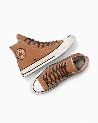 Chuck 70 Houndstooth Lining Incensed/Grounded/Egret, Angled View