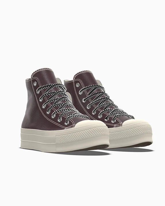 Custom Chuck Taylor All Star Lift Platform Leather By You