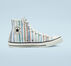 Chuck Taylor All Star Summer Stripes Egret/Egyptian Blue