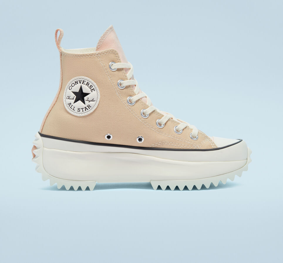 Run Star Hike Platform Tri-Panel Farro/Sesame/Crimson Tint