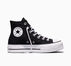 Chuck Taylor All Star Platform Zwart/Wit/Wit