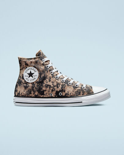 Chuck Taylor All Star Dip Dye Black/Hemp/White, Outer Side View