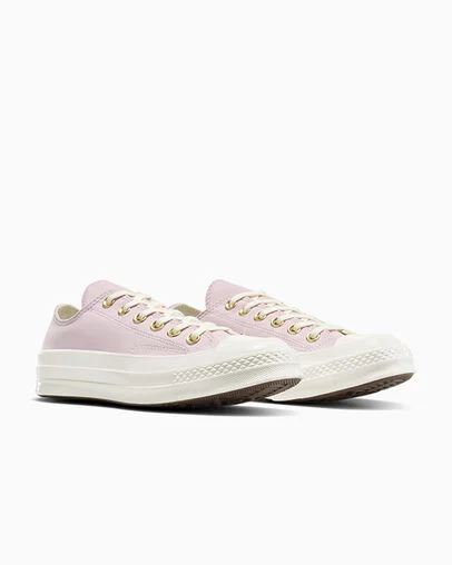 Chuck 70 Gold Summit Pink/Egret/Gold, Top and Side View