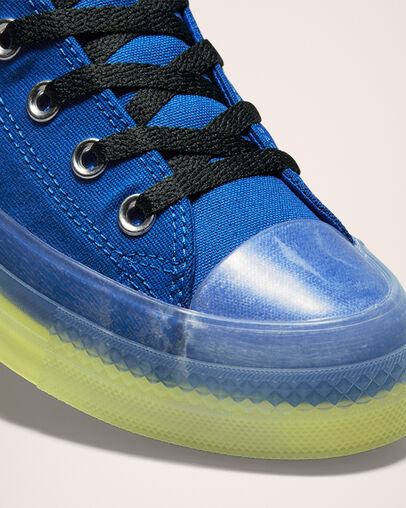 Chuck Taylor All Star CX Hybrid Game Game Royal/Lemon Venom/Black, Detail Angle View