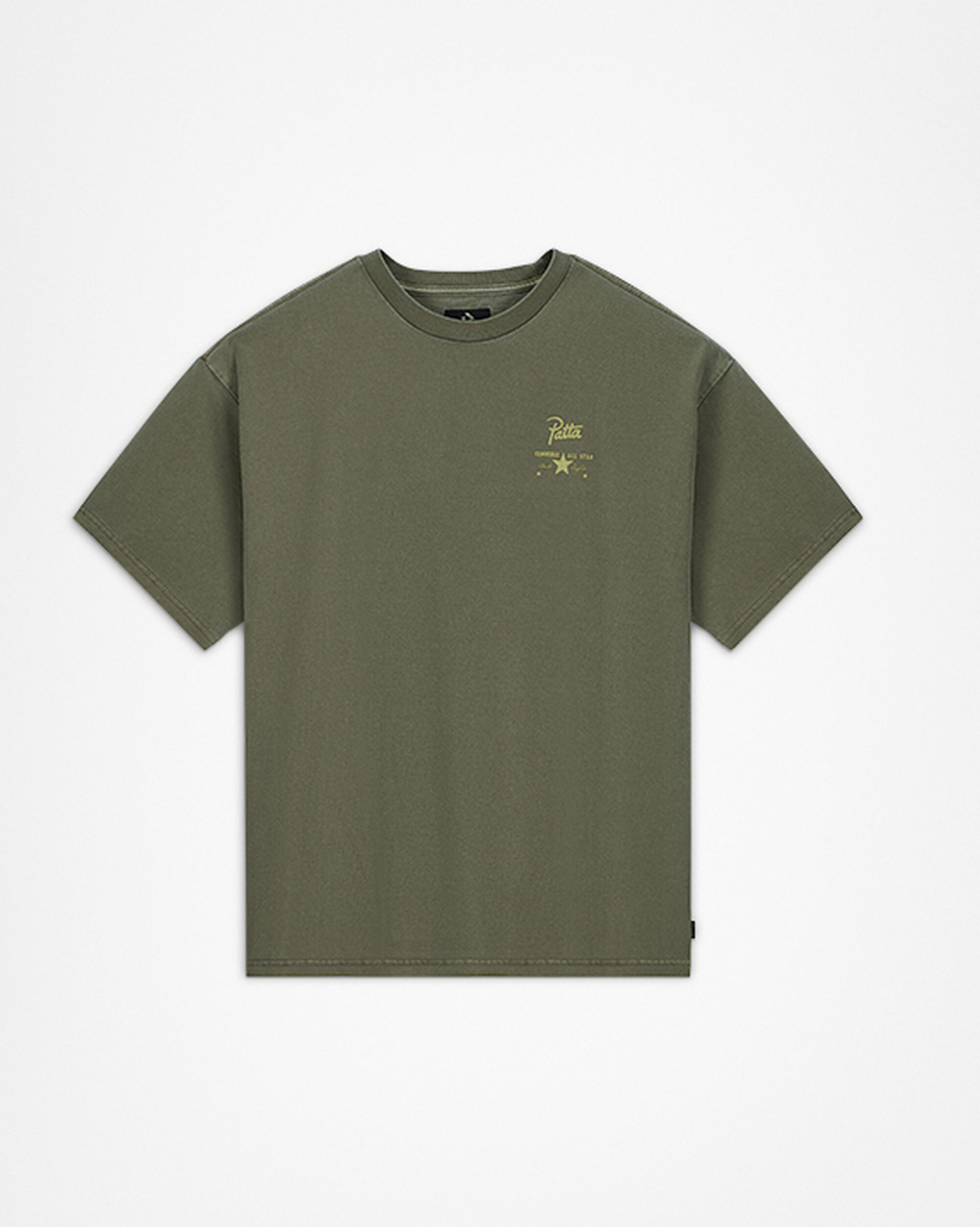 Converse x Patta Four Leaf Clover T shirt met korte mouw