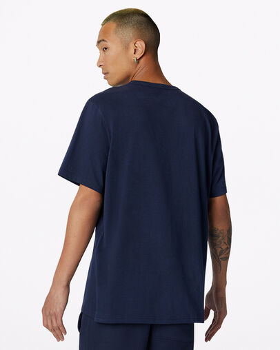 Chuck Taylor Heritage Short Sleeve T-Shirt Obsidian, Back View