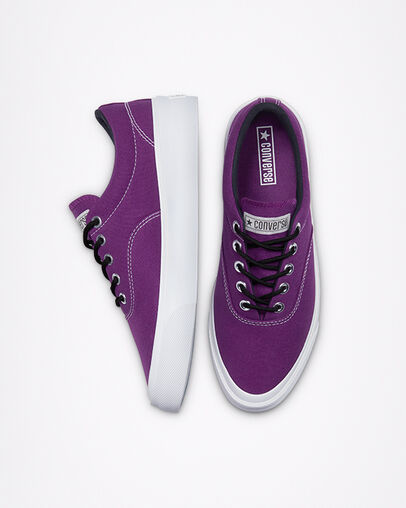 Skid Grip CVO Nightfall Violet/Zwart/Wit, Top and Side View