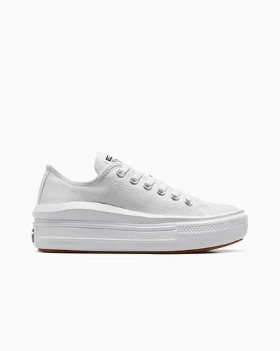 Canvas Color Chuck Taylor All Star Move Blanco/Blanco/Blanco, Outer Side View