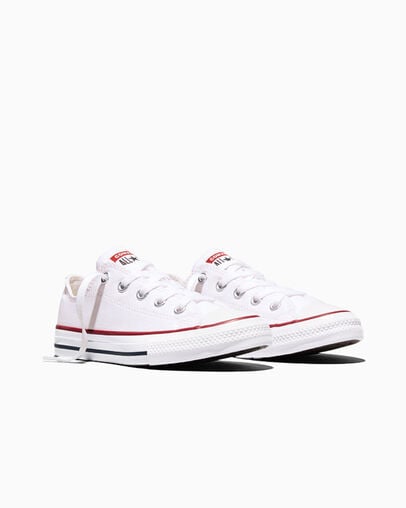Chuck Taylor All Star Classic Optical White, Top and Side View