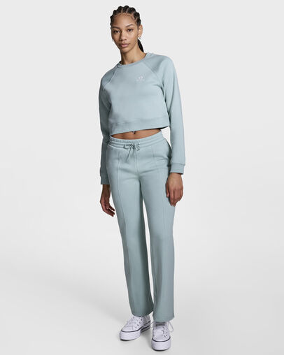 Star Chevron Cropped Crew Neck Mint Condition, Front View