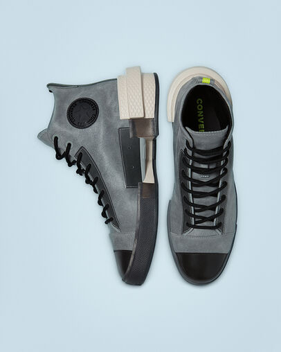 Unisex All Star Disrupt CX Ash Stone/Lt Orewood Brown, Top and Side View