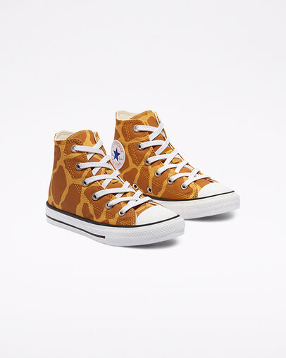 Archive Prints Chuck Taylor All Star Jaune souci/Soba sombre, Angled View