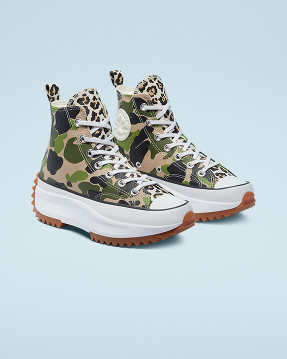 platform converse camo