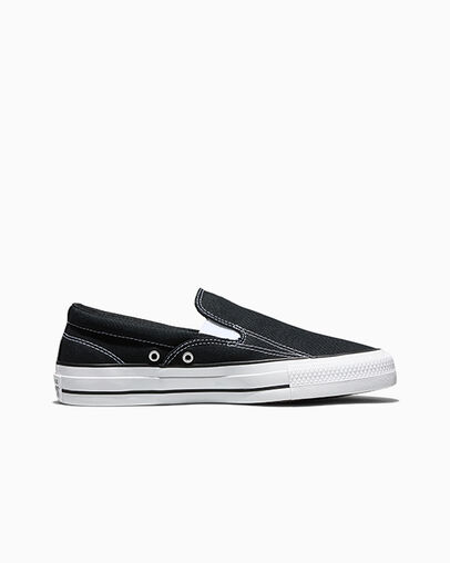 Chuck Taylor All Star Malden Slip-On Black/White/Black, Outer Side View