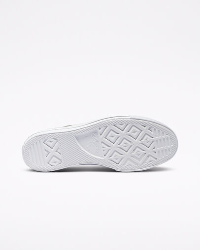 Chuck Taylor All Star Lift Platform Breathable Light Field Surplus/White, Outsole View