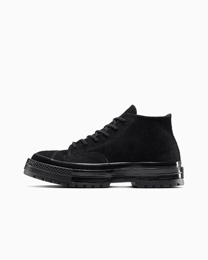 Chuck 70 National Suede Black/Black/Black, Inner Side View