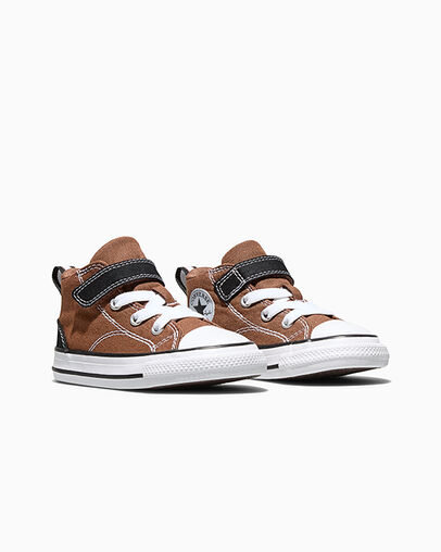 Chuck Taylor All Star Malden Street Easy On Unearthed Brown/Black/White, Top and Side View