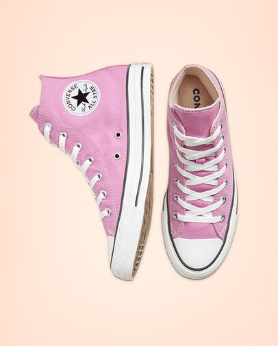 CTAS HI PEONY PINK Rose pivoine, Top and Side View