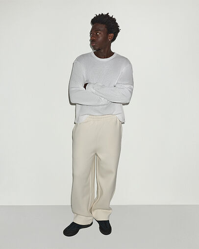 SHAI 001 Fleece Pant Converse Egret